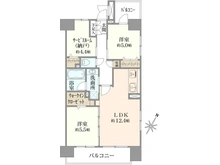 【神奈川県/横浜市中区扇町】クレストフォルム横浜関内 間取り図