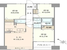 【神奈川県/横浜市中区長者町】グラン・アルベーラ横濱・関内 間取り図