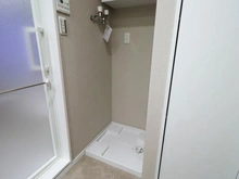 【神奈川県/横浜市中区福富町西通】プリメージ桜木町 洗面所：洗濯機置場