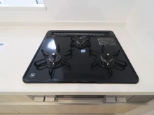 【神奈川県/横浜市都筑区南山田】港北パークヒルズ壱番館 キッチン：三口コンロ