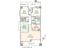 【神奈川県/横浜市磯子区洋光台】グレイス洋光台マークアヴェニュー 間取り図