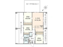 【神奈川県/横浜市磯子区磯子】アークエルム磯子台 間取り図