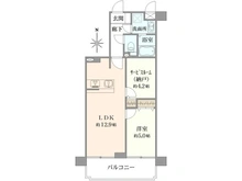【神奈川県/横浜市旭区本宿町】コスモ鶴ヶ峰 間取り図