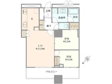 【神奈川県/横浜市中区山下町】プライマリーナ山下公園グレーシアタワー 間取り図