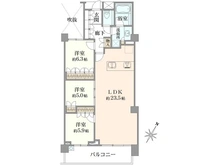 【神奈川県/横浜市中区山手町】グランドメゾンThe山手249 間取り図