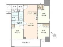 【神奈川県/横浜市中区不老町】ネベル横浜関内 間取り図