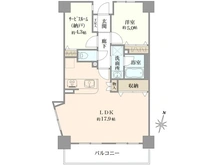【神奈川県/横浜市南区吉野町】ベルクレール横濱ベルヴィー 間取り図