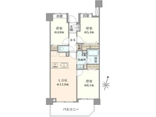 【神奈川県/横浜市鶴見区岸谷】パール岸谷公園 間取り図