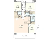 【神奈川県/横浜市中区根岸旭台】ヒルトップ横浜山手レジデンス 間取り図