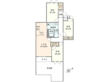 【神奈川県/横浜市中区本牧元町】グランドメゾン三渓園 間取り図
