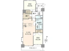 【神奈川県/横浜市南区永楽町】クリオ大通り公園六番館 間取り図