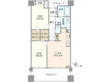 【神奈川県/横浜市磯子区西町】ライオンズステーションプラザ根岸ベイアーク 間取り図