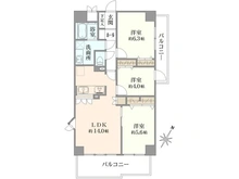 【神奈川県/横浜市磯子区磯子】ライオンズマンション磯子山王台 間取り図