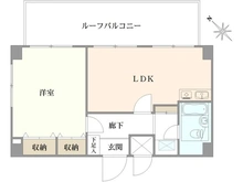 【神奈川県/横浜市中区山元町】クリオ山手弐番館 間取り図