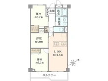 【神奈川県/横浜市中区本牧緑ケ丘】メゾン緑ヶ丘 間取り図
