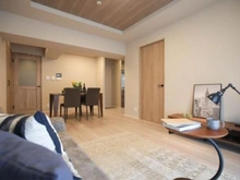 【神奈川県/横浜市中区新山下】ライオンズマンション横濱元町キャナリシア リビング・ダイニング