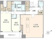 【神奈川県/横浜市中区北仲通】ザ・タワー横浜北仲 間取り図
