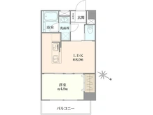 【神奈川県/横浜市南区真金町】朝日プラザ大通り公園 間取り図