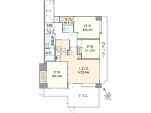 【神奈川県/横浜市磯子区森】コスモ磯子ルヴェール 間取り図