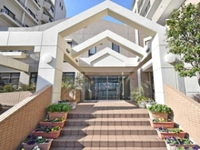 【神奈川県/横浜市中区新山下】新山下ベイシティ 6号棟 エントランス