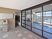 【神奈川県/横浜市中区新山下】新山下ベイシティ 6号棟 エントランス