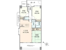 【神奈川県/横浜市磯子区磯子】ビッグヴァン磯子汐見台 間取り図