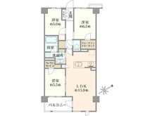 【神奈川県/横浜市中区池袋】 レーベン横浜山手　ONE　WARD　COURT 間取り図