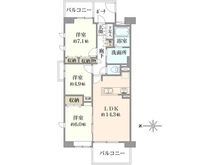 【神奈川県/横浜市中区根岸旭台】レガティス横濱山手 間取り図