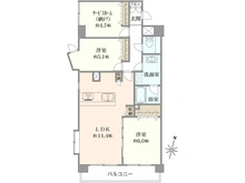 【神奈川県/横浜市磯子区栗木】 サングレイス洋光台 間取り図