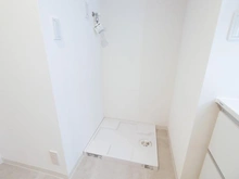 【神奈川県/横浜市中区太田町】クリオ横浜関内壱番館 洗面所：洗濯防水パン