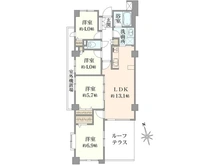 【神奈川県/横浜市南区六ツ川】弘明寺西パーク・ホームズ 間取り図