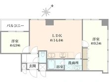 【神奈川県/横浜市中区弥生町】ストークタワー大通り公園I 間取り図