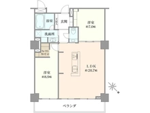 【神奈川県/横浜市中区山下町】グローリオタワー横浜元町 間取り図