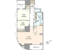 【神奈川県/横浜市中区山下町】グランドメゾン山下公園 間取り図