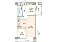 【神奈川県/横浜市中区住吉町】フレックスタワー横浜関内 間取り図