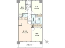 【神奈川県/横浜市港南区上永谷】上永谷パーク・ホームズ 間取り図