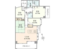 【神奈川県/横浜市磯子区杉田】サンクタス横浜南の丘 間取り図