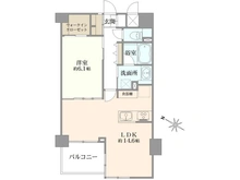 【神奈川県/横浜市中区曙町】 クリオ大通り公園弐番館 間取り図