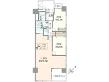 【神奈川県/横浜市中区蓬莱町】グランステイツ横濱 間取り図