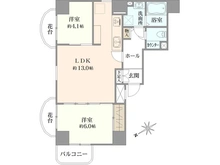 【神奈川県/横浜市中区本牧町】リブゼ本牧 間取り図
