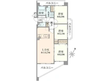 【神奈川県/横浜市磯子区磯子】 ビツグヴアン磯子汐見台 間取り図