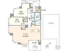 【神奈川県/藤沢市鵠沼海岸】ヴェレーナグラン江ノ島鵠沼海岸 間取り図