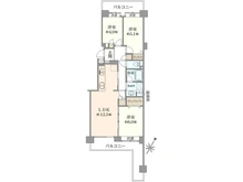 【神奈川県/横浜市中区本牧原】パークシティ本牧F棟 間取り図