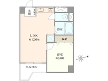 【神奈川県/横浜市中区山下町】セザール山下公園 間取り図