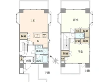【神奈川県/横浜市南区山王町】日神パレステージ横浜吉野町II 間取り図