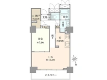 【神奈川県/横浜市中区山下町】エクステ山下公園クレイドルタワー 間取り図