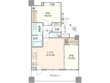 【神奈川県/横浜市中区新山下】ライオンズマンション横濱元町キャナリシア 間取り図