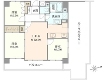 【神奈川県/横浜市磯子区滝頭】磯子北パーク・ホームズ 間取り図