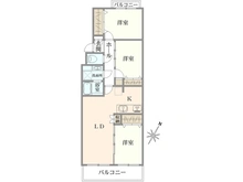 【神奈川県/横浜市鶴見区駒岡】ワコー駒岡 間取り図