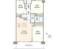 【神奈川県/横浜市保土ケ谷区岩井町】保土ヶ谷南パークホームズ 間取り図